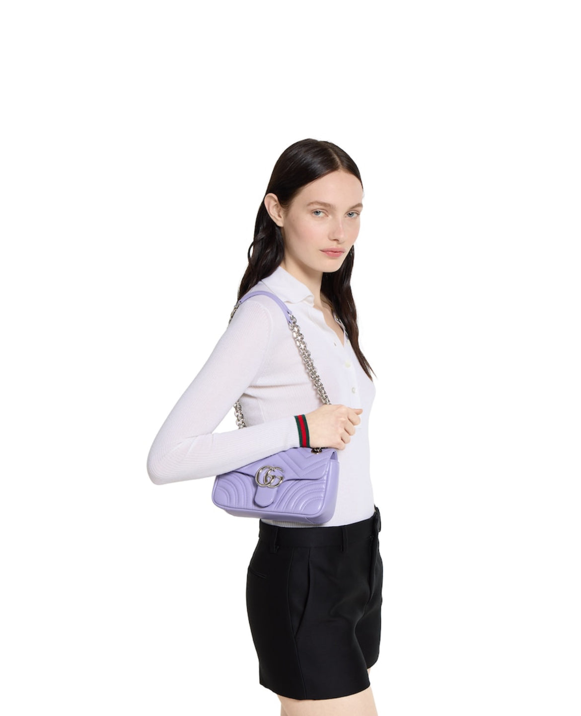 Small GG Marmont Shoulder Bag - #1