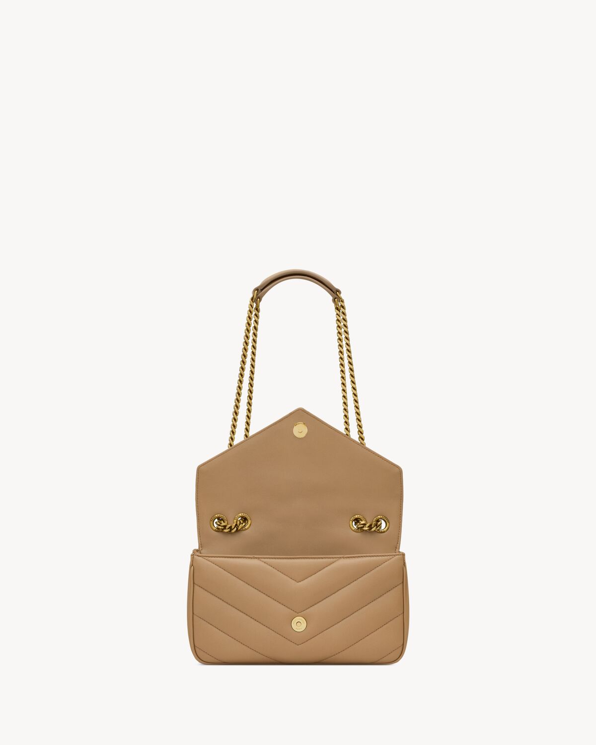 LOULOU SMALL IN QUILTED LEATHER - YSL