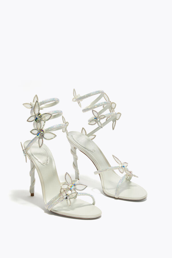 SANDALES - MARGOT PAPILLONS BLANC 105 "NEW""2 COLORIS"