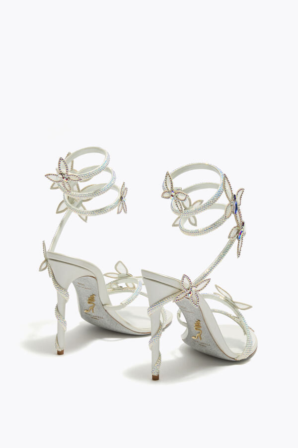 SANDALES - MARGOT PAPILLONS BLANC 105 "NEW""2 COLORIS"