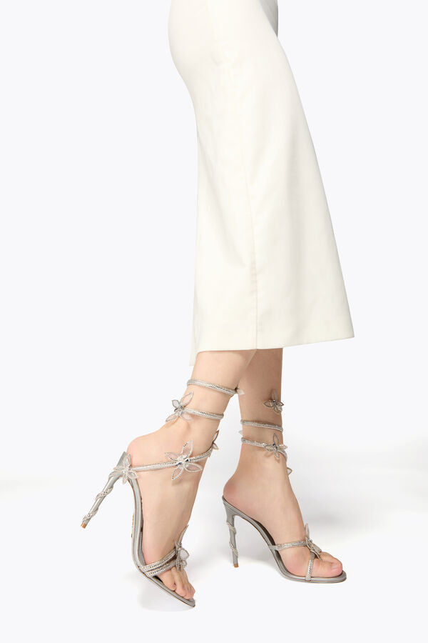 SANDALES - MARGOT PAPILLONS BLANC 105 "NEW""2 COLORIS"