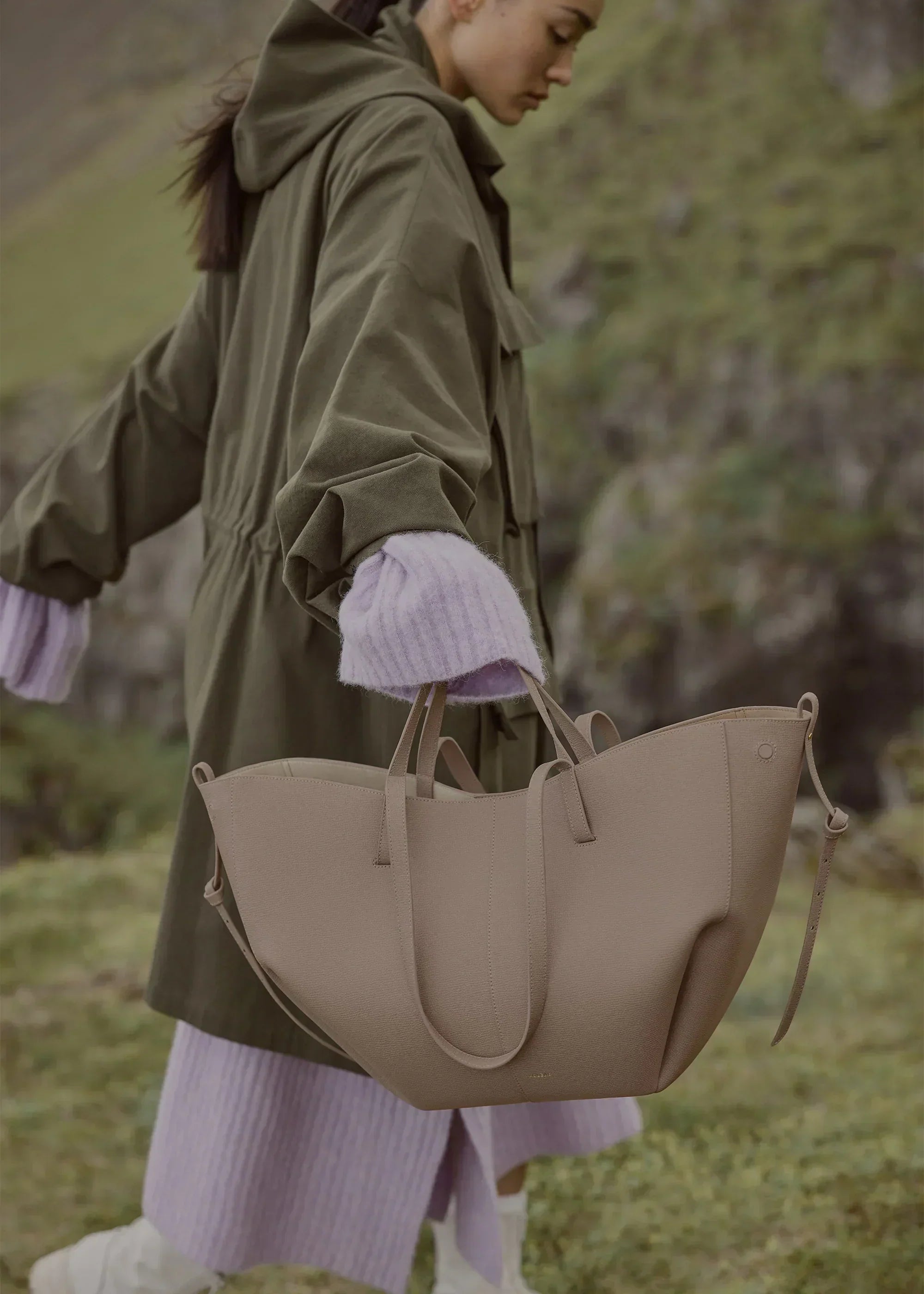 Polène - Cyme - Taupe Grained