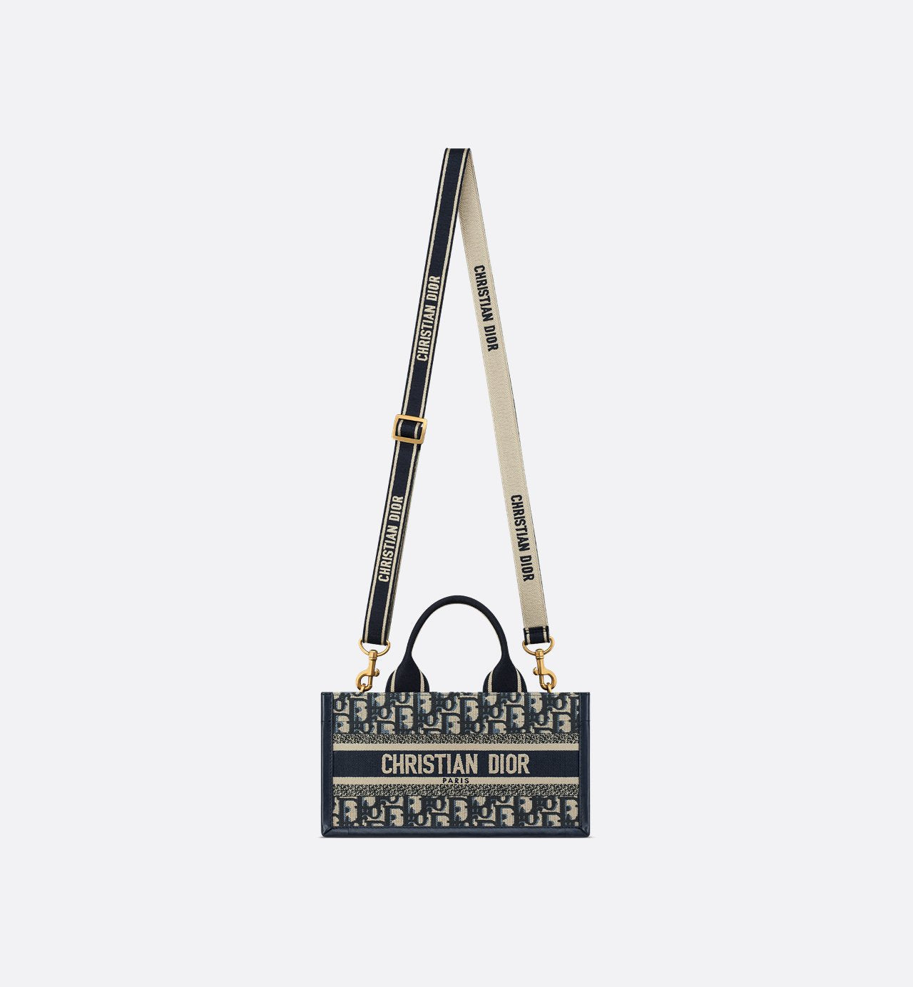 Dior Book Tote East-West with Shoulder Strap