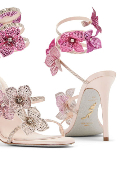 SANDALES -  PEACH FLOWER PINK  105