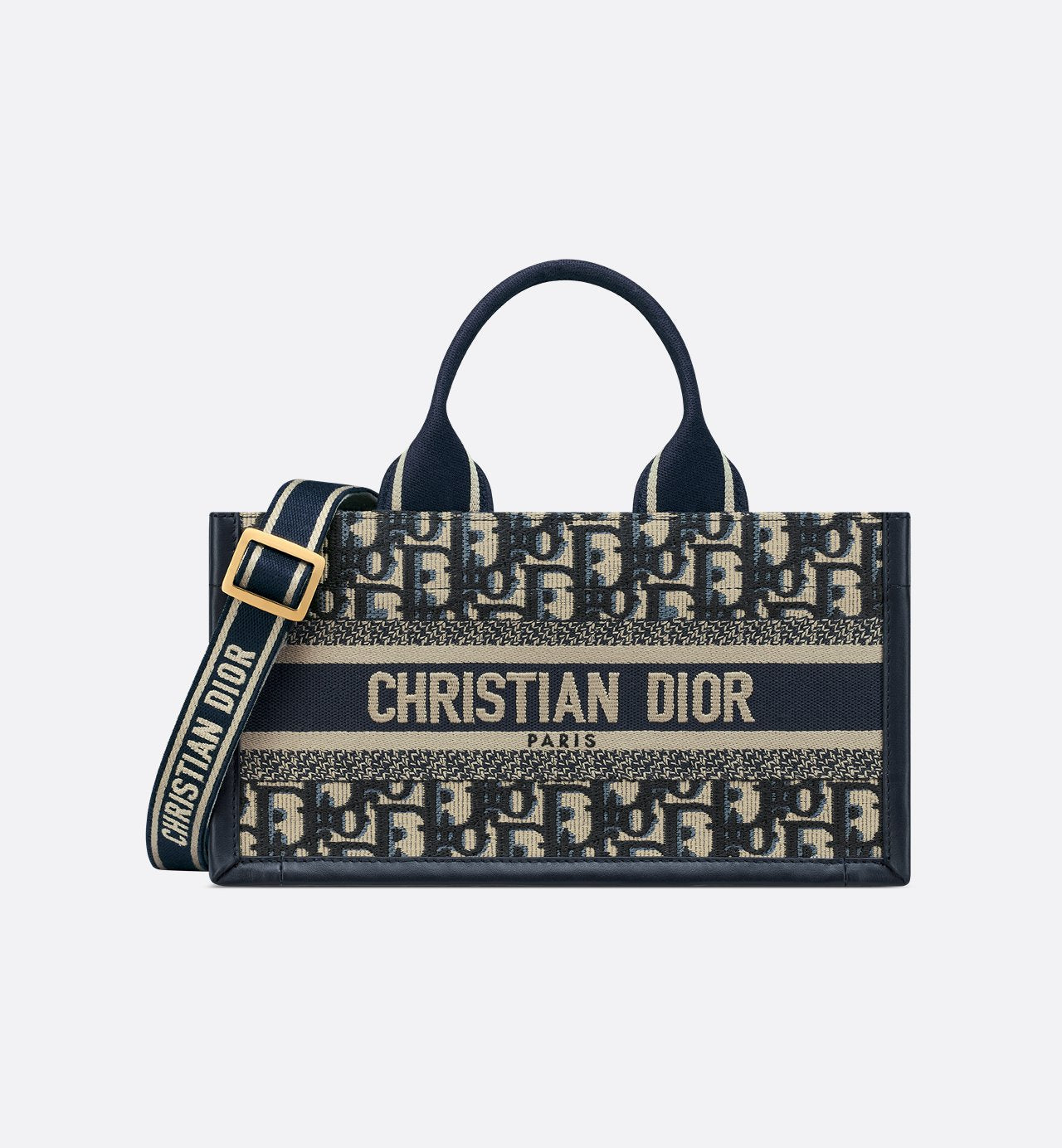 Dior Book Tote East-West with Shoulder Strap