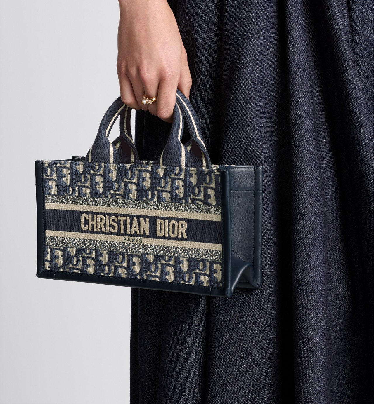 Dior Book Tote East-West with Shoulder Strap