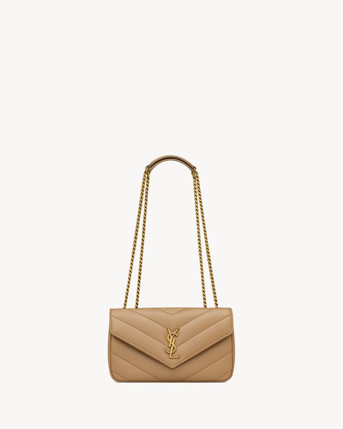 LOULOU SMALL IN QUILTED LEATHER - YSL