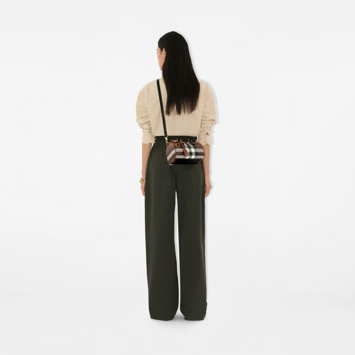 Check Mini Bowling Bag - #1