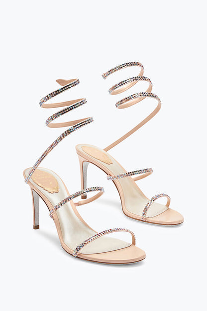 SANDALES - CLEO BOURGOGNE 80 "6COLORIS""NEW"