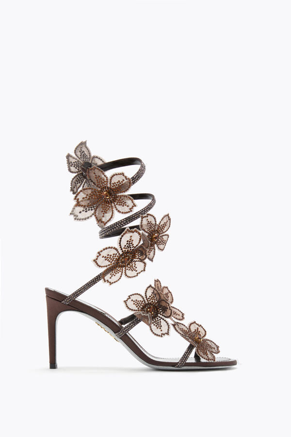 SANDALES - PEACH FLOWER BLUSH 80 "2 COLORIS"