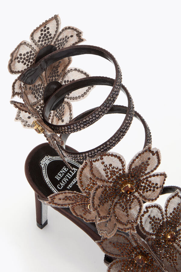 SANDALES - PEACH FLOWER BLUSH 80 "2 COLORIS"