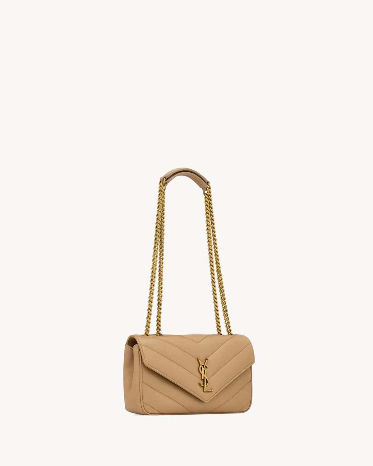 LOULOU SMALL IN QUILTED LEATHER - YSL