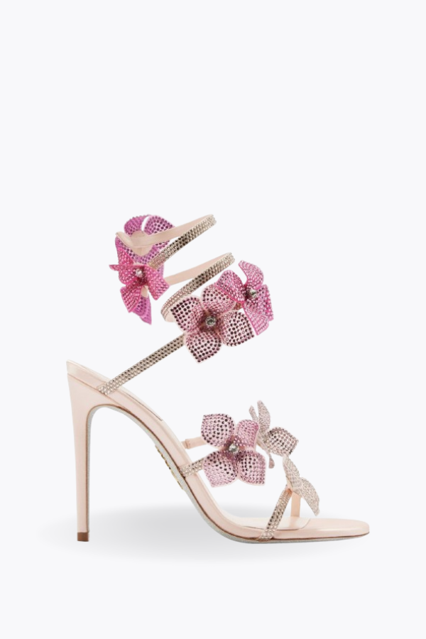 René Caovilla 105mm Floriane sandals